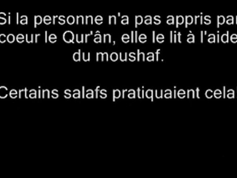 Réciter avec le Moushaf durant Tarâwîh ! Sheykh Sâlih Al-Fawzân (Hafidhahoullah)