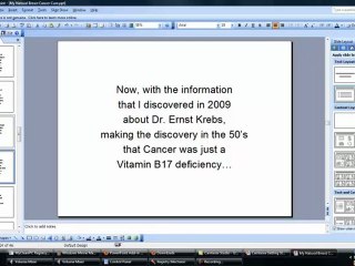 My Natural Breast Cancer Cure Tutorial