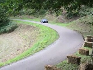 COURSE DE COTE DE MOUX 2011... SORTIE DE ROUTE DE CHOUPETTE