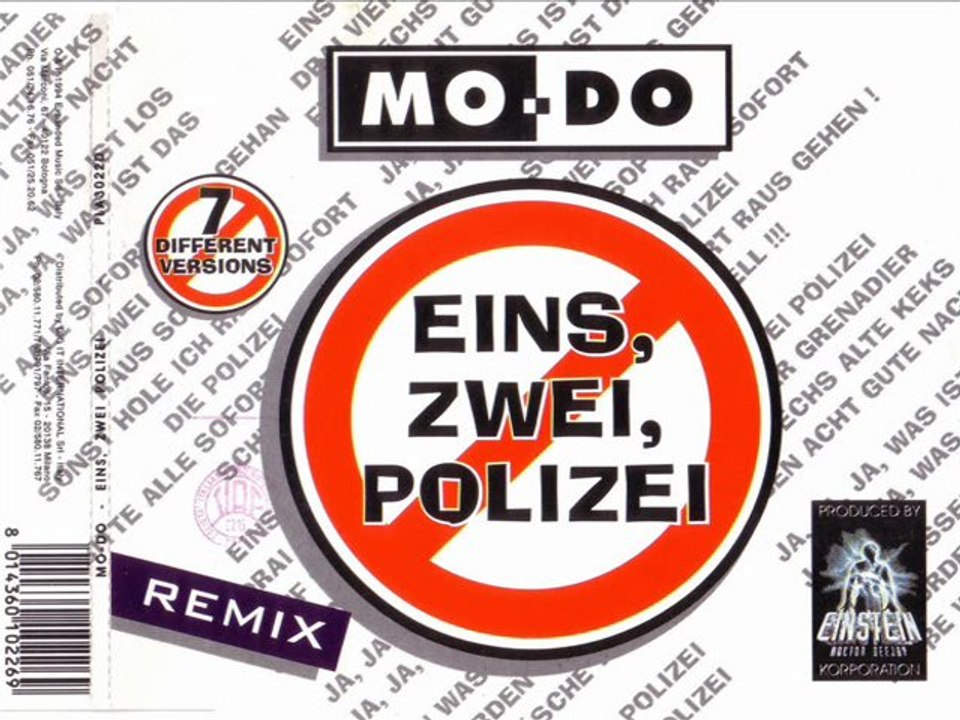 MO-DO - Eins, zwei, polizei (gendarmerie mix)