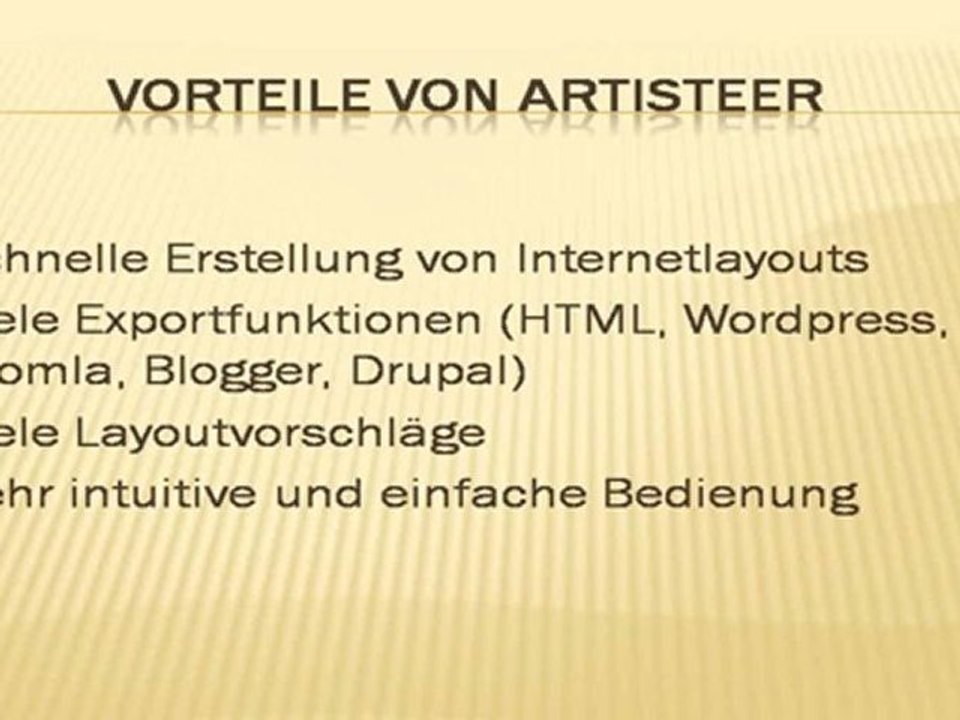 Hier finden Sie Infos um Artisteer kaufen zu können