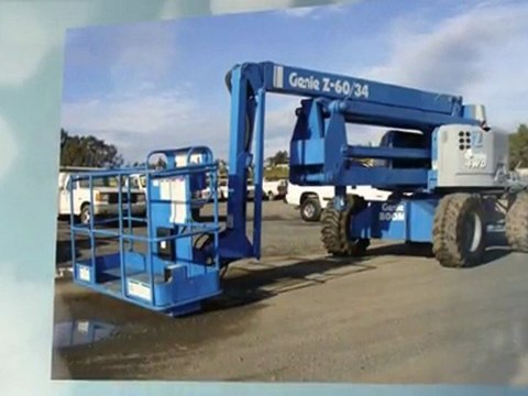 Genie 2007 Z60-34 4x4 Boom Lifts 707-552-0739