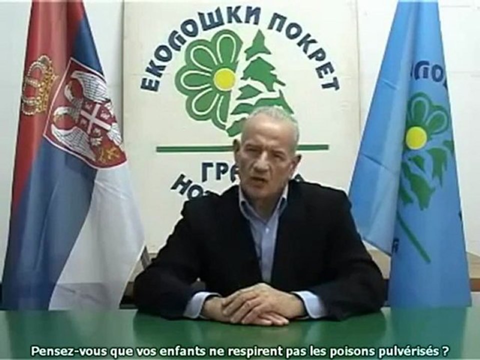 La Serbie s'oppose aux CHEMTRAILS !