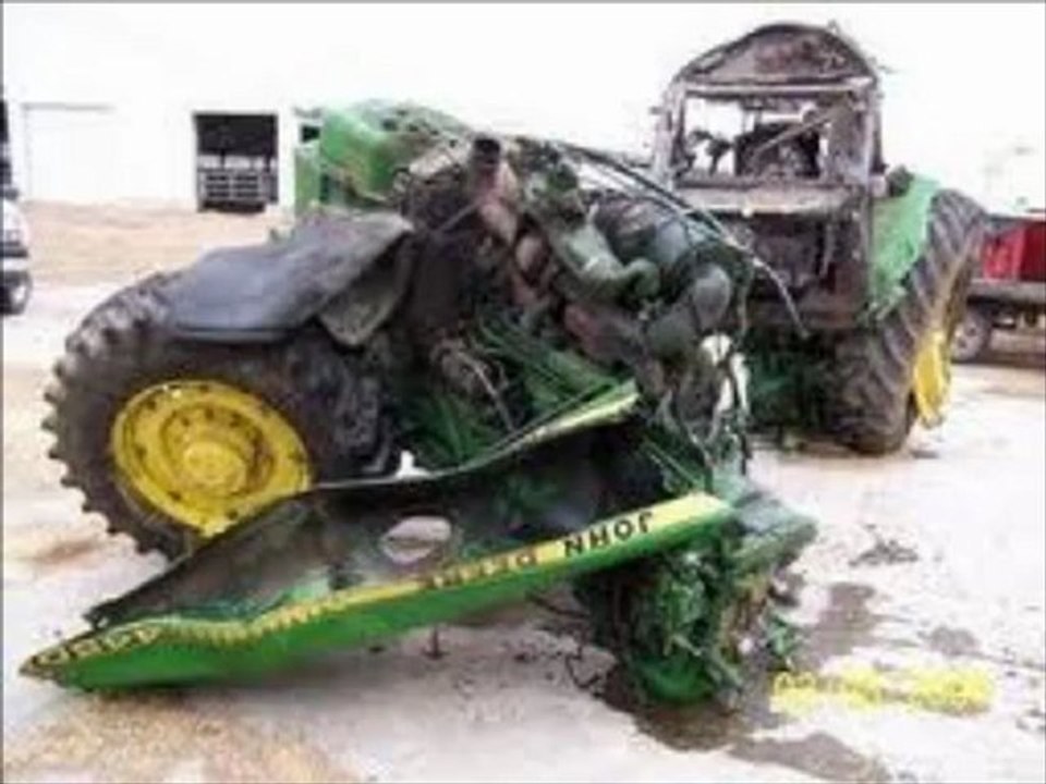 accident de tracteur
