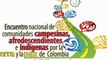 OPDS Montes de María en el Encuentro nacional de comunidades campesinas, afrodescendientes e indígenas por la tierra y la paz en Colombia.