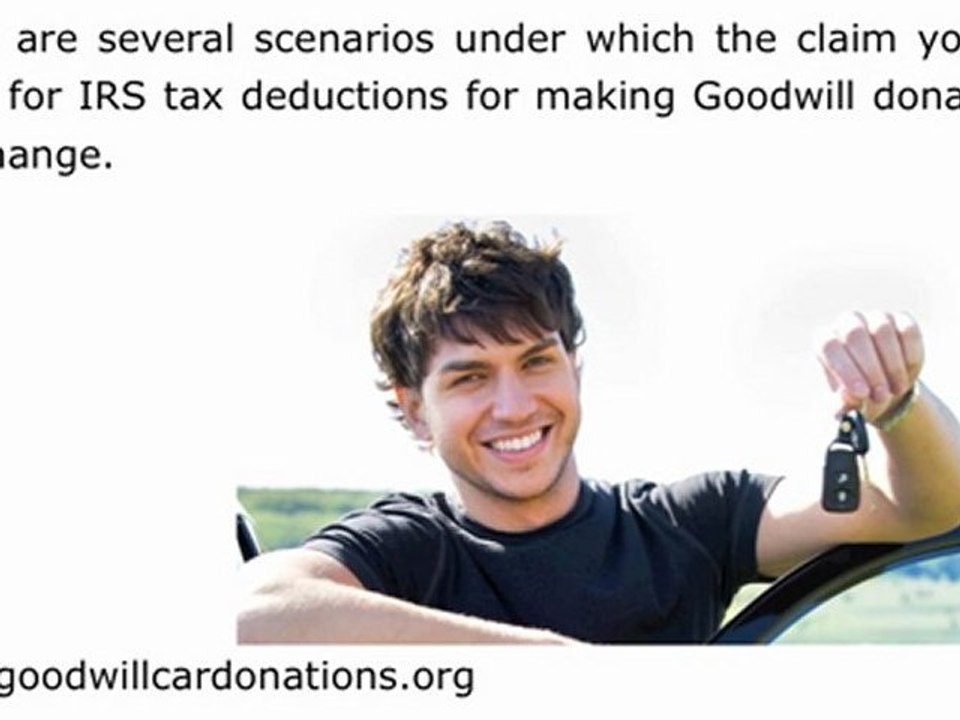 Goodwill Donations | Tax Saving Implications of Making Goodwill Donations