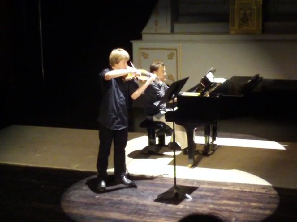 Concerto pour Violon et Piano de Gallois-Montbrun