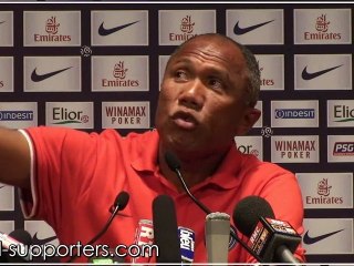 Antoine Kombouaré : Conférence de presse intégrale avant PSG-Valenciennes