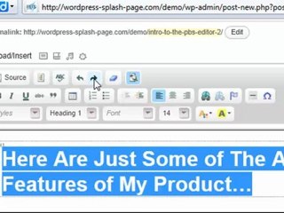 Introduction To The Splash Page Editor For Wordpress