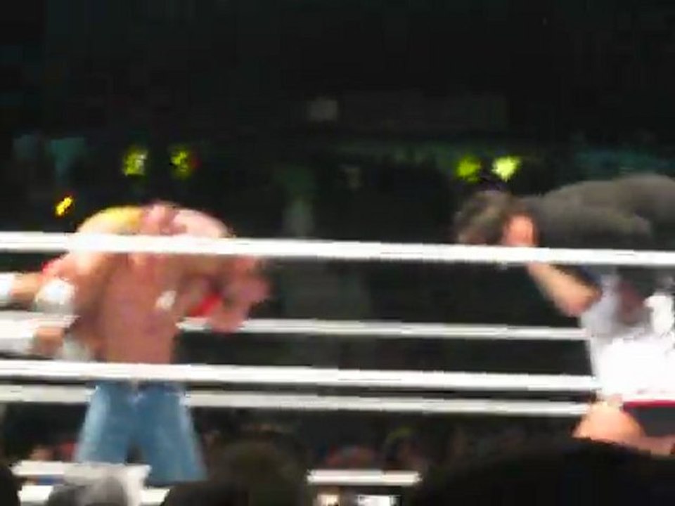 WWE John Cena Attitude Adjustment and CM Punk GTS Raw Live Event Regina, Saskatchewan