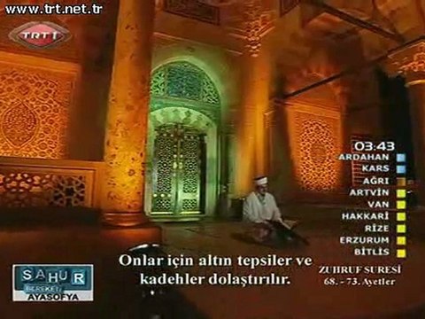 Metin Balcı Zuhruf Ramazan 2011 TRT