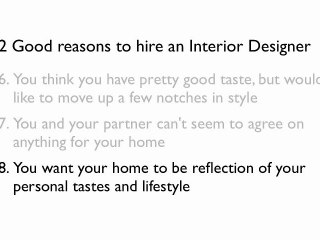 12 Good Reasons to Hire an Interior Designer + Buyer's Guide