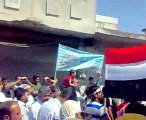 الثورة السورية مدينة حمص حي البياضة جمعة بشائر النصر 19-08-2011  Syria Homs Albayada اغنية ماتت قلوب الجيش جميلة من البياضة