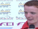 Interview de Patrick Looser 1st - FEI Open European Vaulting Championships 2011 -  Individual Male Senior