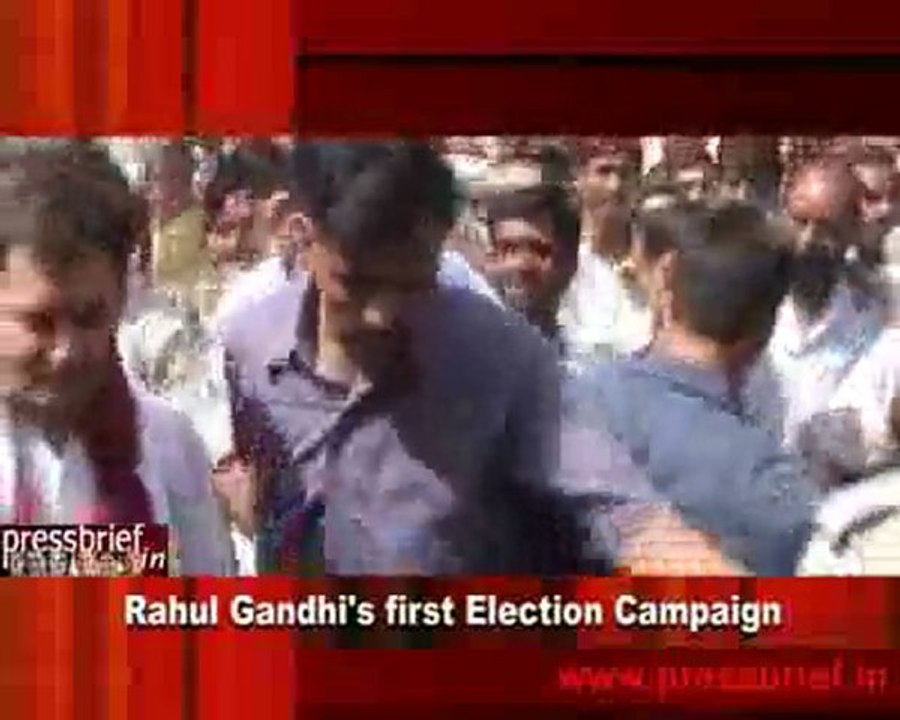 Rahul Gandhi's first Election Campaign-part 4