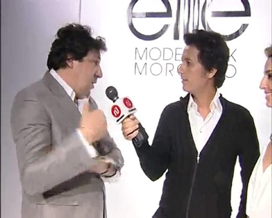 Salima Ziani @ Elite Model Look Maroc 2010-interview avec Simo Benbachir