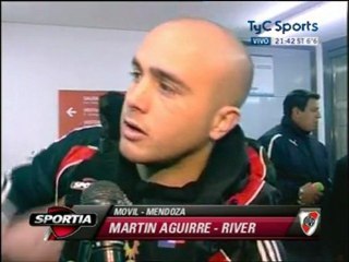 Aguirre, pieza clave en el triunfo