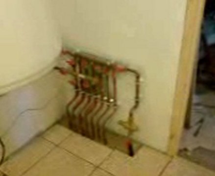 avancement salle de bain, wc 21/08/2011