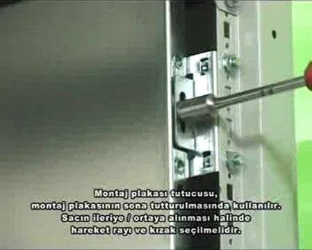 Pano montaj plakası montajı TEKPAN kumanda.org