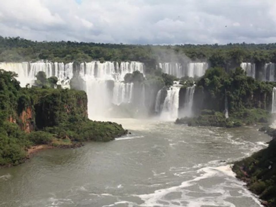 Les chutes d'Iguazu