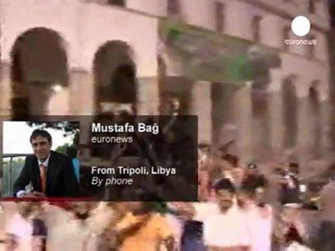 Rebeldes libios celebran su victoria sobre Trípoli