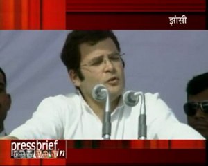 Rahul Gandhi in Bundelkhand, 16 Jan. 2008