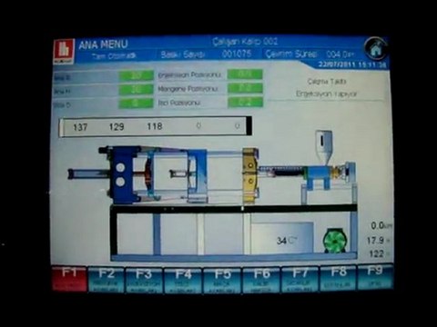 Hürmak Plastik Enjeksiyon Makinesi / HURMAK Injection Molding Machine