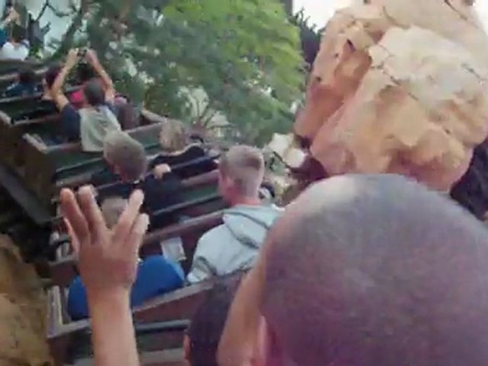 Disneyland big thunder mountain train