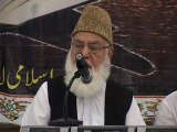 Qazi Husain Ahmad Addressing Jamat-e-Islami Ijtema - [ Fehm e Quran Prgrm ] - Lahore - 20 Aug 2011