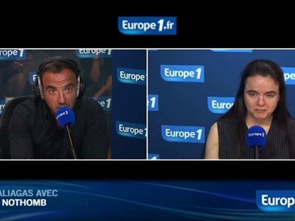 Nothomb : "J'ai tué mon père depuis longtemps"