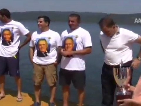 Kupayı gölde kaybettiler