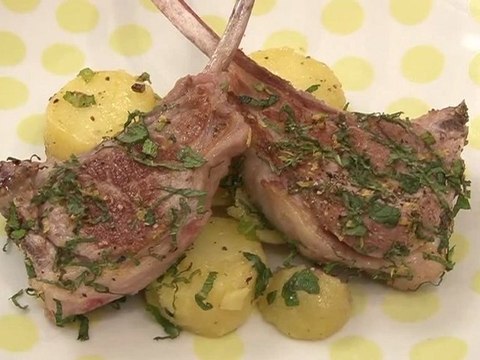 Côtes d'agneau à la plancha - 750 Grammes