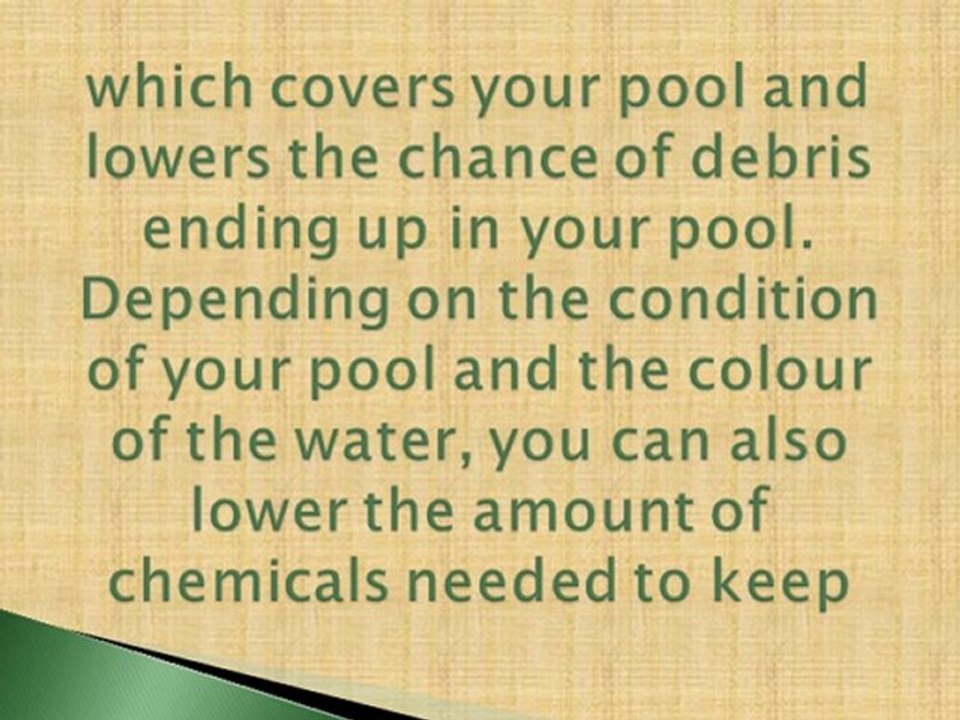 Keeping Your Pool Clean