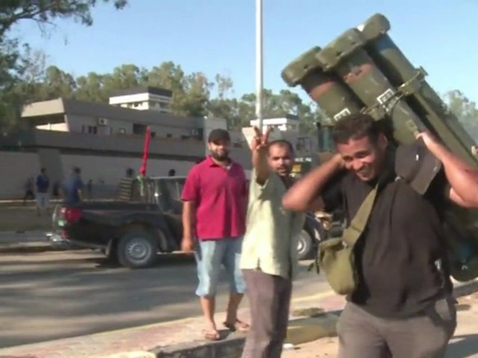 Gaddafis Herrschaft offenbar kurz vor dem Zusammenbruch