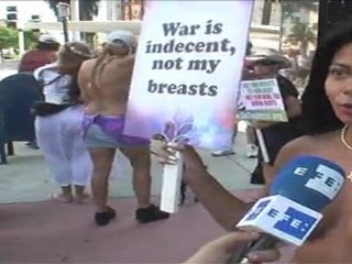 Las mujeres de EEUU reclaman su derecho al "topless"