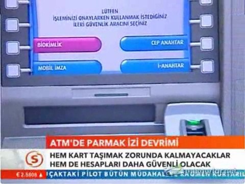 ATM'lerde parmak izi devrimi