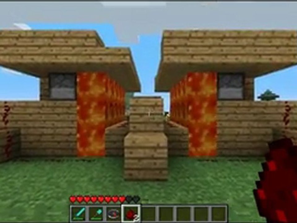 Minecraft Tuto Episode 3: Pièges de lave