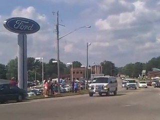 Emperor Barrack Hussein Obama II Black Bus Tour Summer 2011