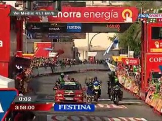 Üçüncü etabın son anları