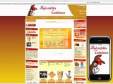 Version M-commerce de Specialites catalanes sur smartphone