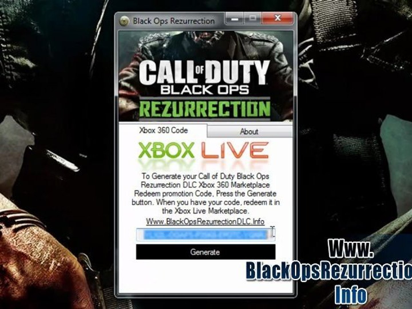 Black Ops Resurrection Map Pack DLC Code Leaked - Free Download - video  Dailymotion