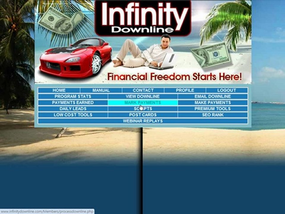 Infinity Downline 收入見證