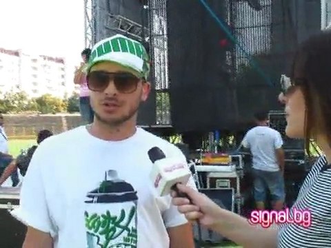 Преди концерта на Фен ТВ в Пловдив / 2