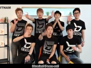 {7wannaB}  110630 Mutnam Interview (sub español) + Making film