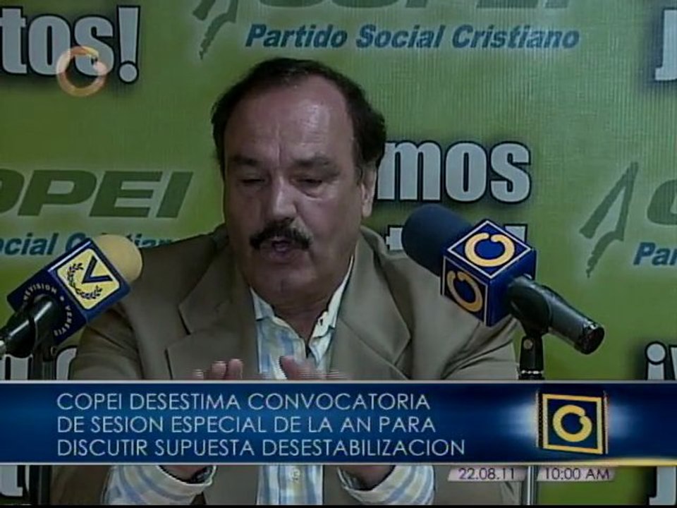 Copei objeta agenda de la AN