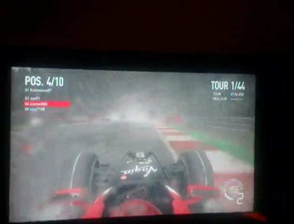 F1 2010 F1 teamsimulation vs italians   SPA  START