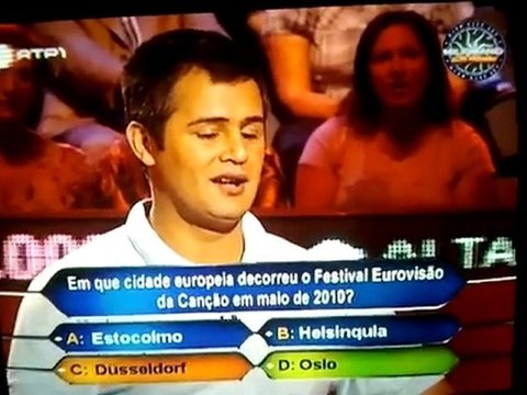 O mais BIMBO do Quem Quer ser Milionário!
