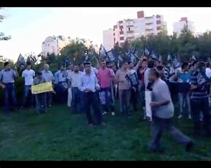 Suriye Büyükelçiliği Önünde "Hilafet" Sesleri