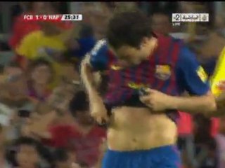 Barcelona 1-0 Napoli - Fabregas