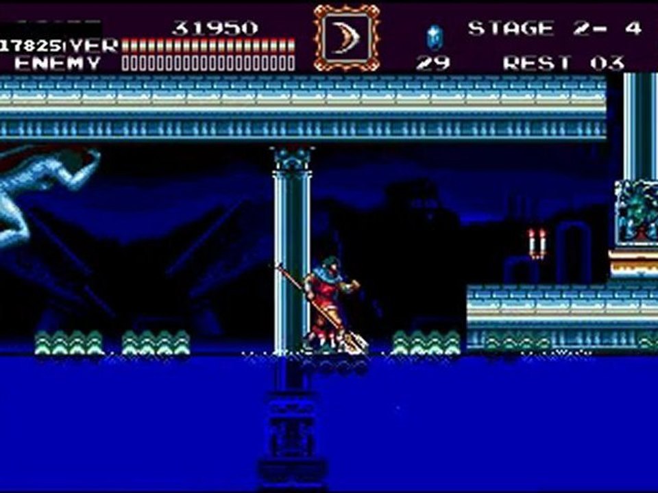 Castlevania Bloodlines - Stage 2 - Greece - Atlantis Shrine